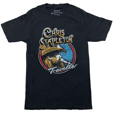 Men's Chris Stapleton Traveller Circle Photo Vintage T-shirt X-Large Black