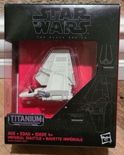 Star Wars Titanium Black Series Imperial Shuttle   25 Die Cast New Sealed