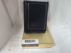 TAP Parade Black 4 x 6 photo album 10 pages Slip in framed pages