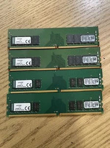 Lot of 4 Kingston KCP421NS8/8 1RX8 8GB DDR4 1.2V RAM Module - Picture 1 of 4