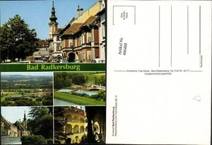 406480,Bad Radkersburg Freibad Schwimmbad Arkaden Mehrbildkarte - Picture 1 of 1