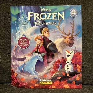 PANINI DISNEY FROZEN MAPS OF WONDER EMPTY STICKER ALBULM & 6 STICKERS MINT - Picture 1 of 4