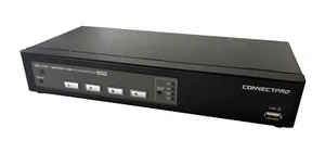 CONNECTPRO UD-14+ DVI-D KVM switch for One Monitor and Four Computers - Afbeelding 1 van 3