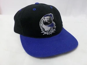 MHA Cochrane Crunch Asociación Menor de Hockey Sombrero Gorra Negro y Azul Marino Snap Back - Imagen 1 de 7