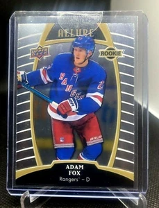 2019-20 UPPER DECK ALLURE ROOKIES ADAM FOX Rookie Card# 93 NYR RC - Picture 1 of 2
