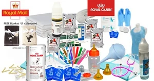 Puppy Whelping Kit Box Deluxe & Royal Canin Dog Milk Bottle & FREE blanket - Picture 1 of 6