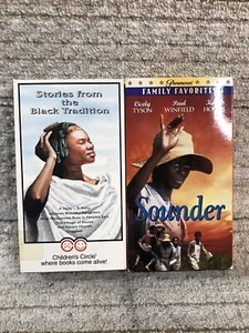 Sounder and Stories From the Black Tradition Video-5 Stories, VHS, African Ameri - Picture 1 of 4