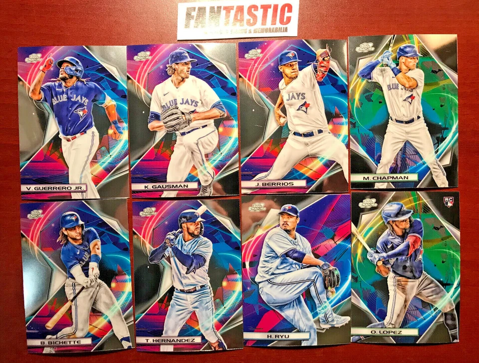 2022 Topps Chrome Cosmic TORONTO BLUE JAYS Base Card YOU PICK - Image 1 of 2