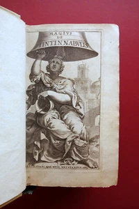 Hieronymi Magii Anglarensis De Tintinnabulis de Equuleo Wetsenium Amsterdam 1689 - Bild 1 von 11