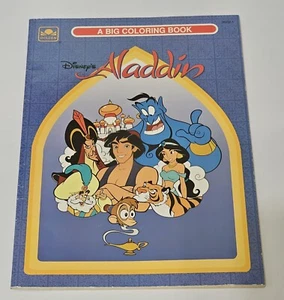 Vintage Disney Aladdin Coloring Book 1992 - Picture 1 of 1