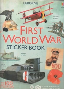 Usborne First World War Sticker Book KL5026 - Picture 1 of 6