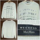 WEEKEND MAXMARA COTTON JUMPER - UK 12/14 - NEW WITHOUT TAGS