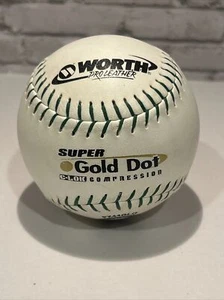 New Worth PX44GLI3 Super Gold Dot 12" .44 COR ISA  Softball Green Stitch No Box - Picture 1 of 4