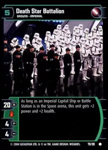 Star Wars TCG WOTC Il Ritorno dello Jedi Battaglione Morte Nera FOIL 78/110 - Foto 1 di 1