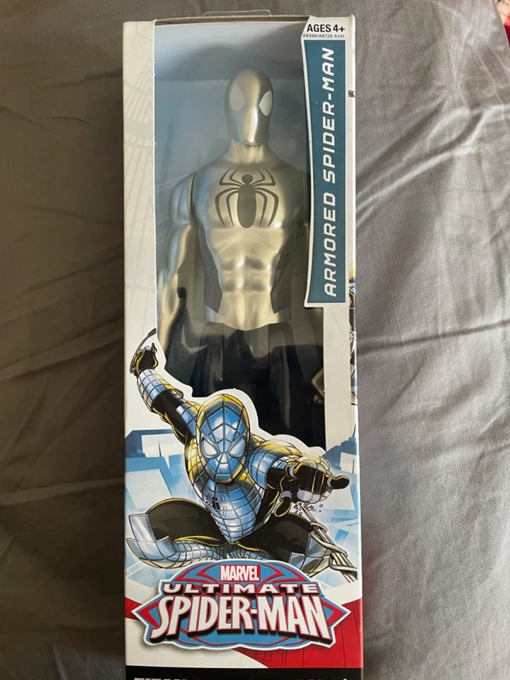 Marvel Titan Hero Series Ultimate Armored Spider-Man 12" Figure New in Box - Image 1 of 1