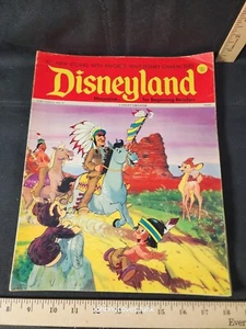 Vintage Disneyland Magazine 1972 #12 Indian Chief Cover Complete Great Shape - Picture 1 of 1