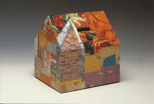Postcard Tony Berlant "Tzedakah Box" 1994 Judaica Skirball Museum LA MINT - Picture 1 of 1