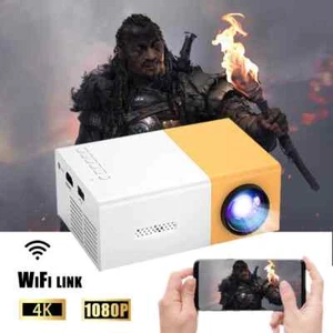 Mini Portable Projector 1080P HD Video Home Theater Home Cinema Phone Projector - Picture 1 of 13