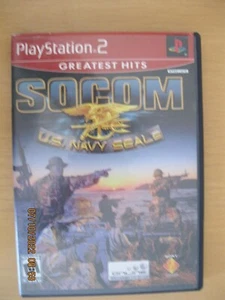 SOCOM : U.S. Navy SEALS 2002 Sony PlayStation 2 Game Rated M Greatest Hits Y2K - Picture 1 of 7