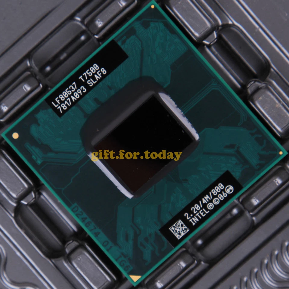 Intel Core 2 Duo T7500 SLAF8 2.2GHz Dual-core CPU Processor - image 1 of 1