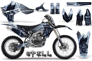 YAMAHA YZ450F 2010-2013 GRAPHICS KIT CREATORX DECALS SPELL SNP - Picture 1 of 1