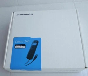 Plantronics Calisto P240-M USB Auricular 57250.002 para Microsoft Lync Con Stand - Picture 1 of 2