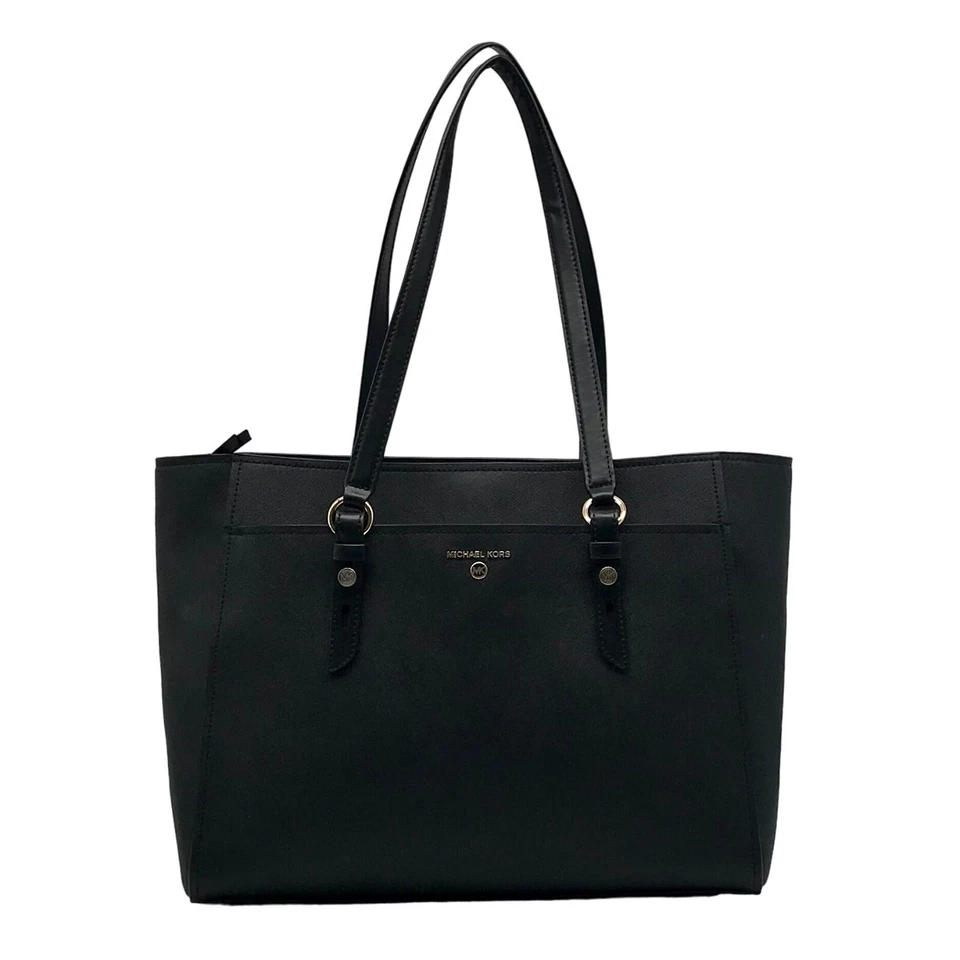 Michael Kors Sullivan Black Saffiano Leather Large Tote - Image 1 of 4