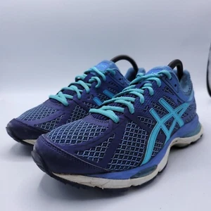 Asics Gel-Cumulus 17 Athletic Lace Up Running Shoes Womens Size 8.5 T5D8N Blue - Picture 1 of 9