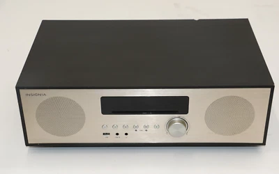 Insignia 80W Bluetooth/CD/FM Audio System NS-HAIOR18 - Gold/Black - Image 1 of 4
