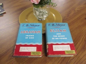 Lot of 2 F. B. Meyer books, published by Christian Literature Crusade 1960 - Imagen 1 de 13