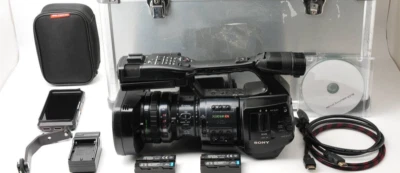[ Junk ] SONY PMW-EX1R  XDCAM EX Camcorder 1265Hrs (Parts Only) From Japan - Image 1 of 4