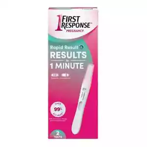 FIRST RESPONSE Rapid Result Pregnancy Test - 2 Tests - Picture 1 of 3
