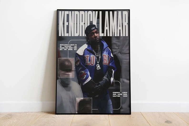 Kendrick Lamar Poster Print  Music Poster  Album Cover Poster Wall Decor - Image 1 of 4