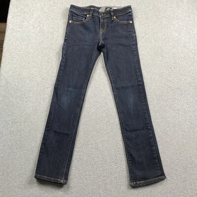 Volcom Jeans Mens 27x28 Slim Straight Dark Wash Denim Blue Preppy School College - Image 1 of 4