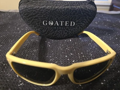 🔥🔥Goated 高尔夫太阳镜-黄色带山羊壳和神秘礼物🔥🔥 — 第 1/4 张图片