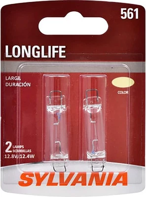 Sylvania LongLife 561 12.4W Dos Bombillas Interior Maletero Carga Luz Repuesto OE Foto 1 de 4