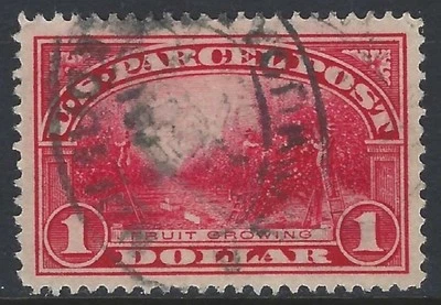 US Scott # Q12 - Used, Sound - PSE Graded XF 90J - JUMBO!!                  (P7) - Image 1 of 3