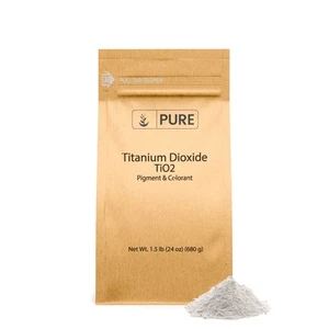 Titandioxid (1,5 Pfund) natürlich vorkommend, Pigment & Farbstoff - Bild 1 von 3