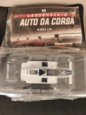 LEGGENDARIE AUTO DA CORSA-BRABHAM BT49C- PIQUET-1981-CENTAURIA 1/24 NUOVA - Immagine 1 di 3