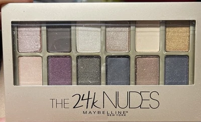Lot Of 4 Maybelline The 24K Nudes Eyeshadow Palette 0.34 oz New Blendable - Image 1 of 2