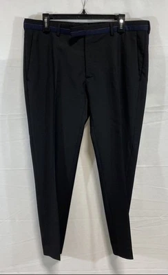 Pantalones de vestir Dior mohair de lana negros para hombre talla 52 Foto 1 de 4