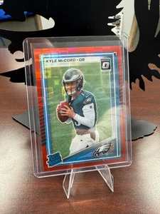 2025 Panini Donruss - Rated Rookie Kyle McCord #325 Red Pandora - Picture 1 of 2