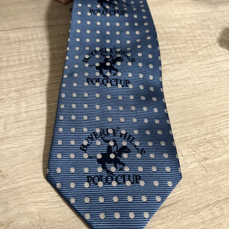 Beverly Hills Polo Club Corbata Azul Foto 1 de 3