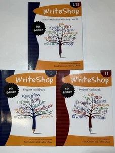 WriteShop I&II - Bundle An Incremental Writing Program NEW - Foto 1 di 1