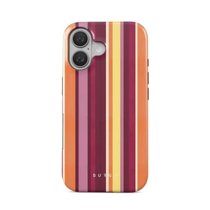 Custodia telefono iPhone 16 Burga "Maracuja" epoca selvaggia oro scuro nuova con scatola - Foto 1 di 3