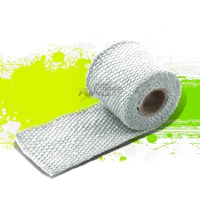 CABEZAL ESCAPE CABEZAL 5 FT/60"L 2"W CROMO BLANCO AISLANTE ENVOLTURA TÉRMICA ALTA TEMPERATURA Foto 1 de 2