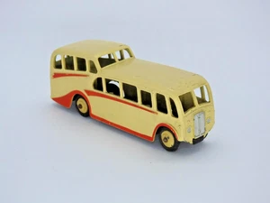 DINKY TOYS MECCANO 1950-54 DIECAST OBSERVATION COACH No.29f 2-TONE CREAM & RED - Bild 1 von 8