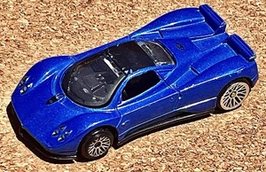 Blue Pagani Zonda C12 Diecast No 6061 Spielzeugauto Maßstab 1/64 Motor Max 3" - Bild 1 von 5