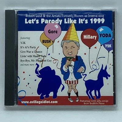 Robert Lund & the Interns "Let's Parody Like It's 1999!" CD Morning Radio Comedy - Image 1 of 4