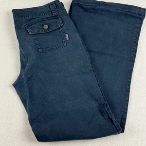 Patagonia Damen Bio-Baumwolle gerades Bein Denim Jeans Größe 10 blau - Bild 1 von 10